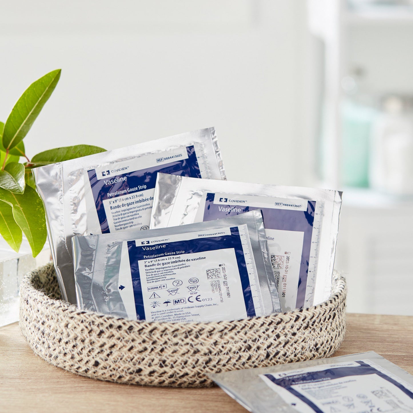 Vaseline® Petrolatum Impregnated Dressing, 3 x 9 Inch 8884423600