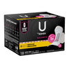 U by Kotex® Balance Ultra Thin Charcoal Pads with Wings, Regular 54898