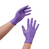 Exam Glove Purple Nitrile® Medium NonSterile Nitrile Standard Cuff Length Textured Fingertips Purple Chemo Tested - 55082