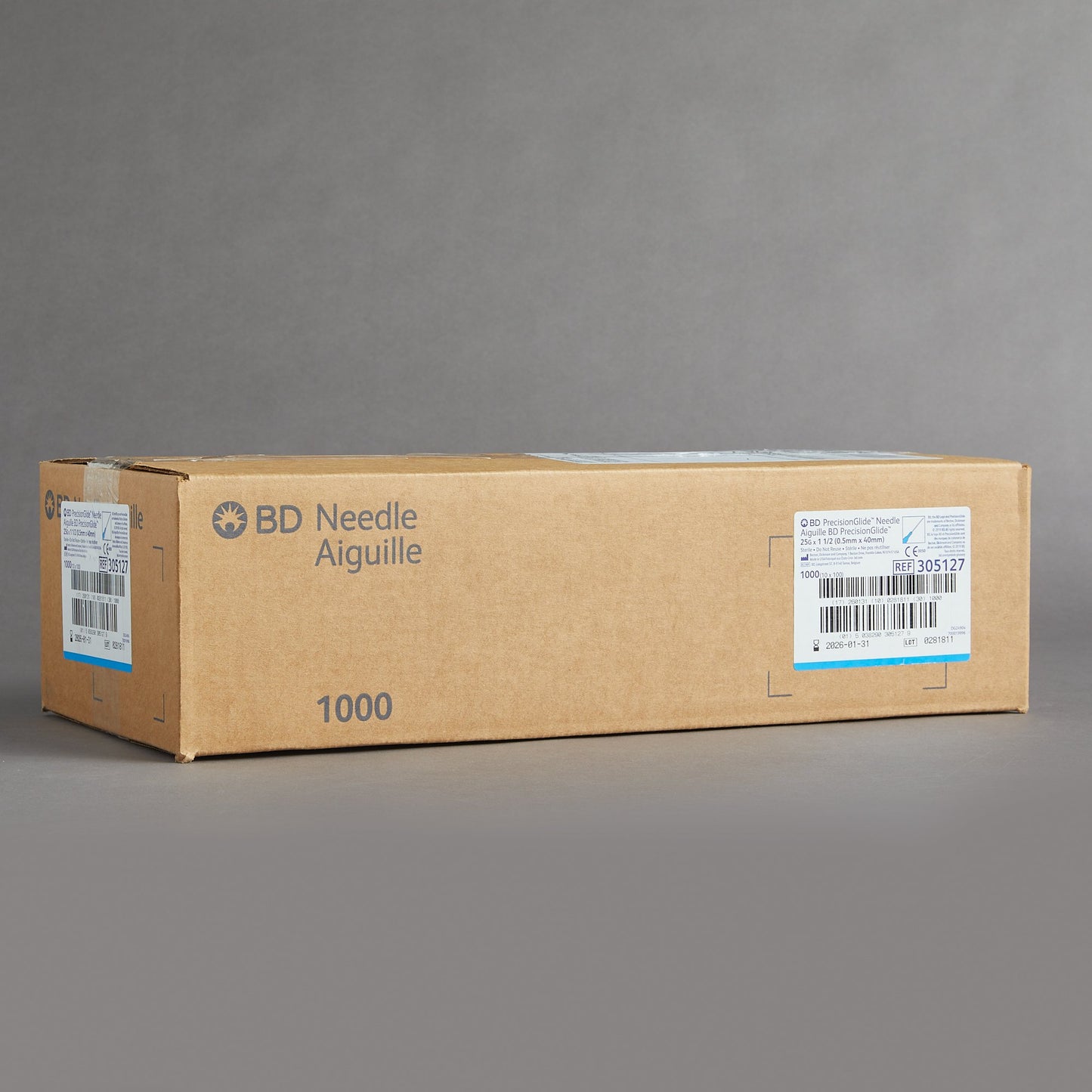 BD PrecisionGlide 25 G x 1-1/2 Hypodermic Needles - 305127