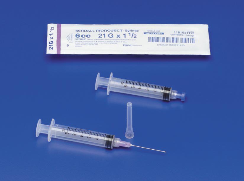 Hypodermic Needle Monoject™ SoftPack 1-1/2 Inch Length 20 Gauge Regular Wall Without Safety - 1188820112