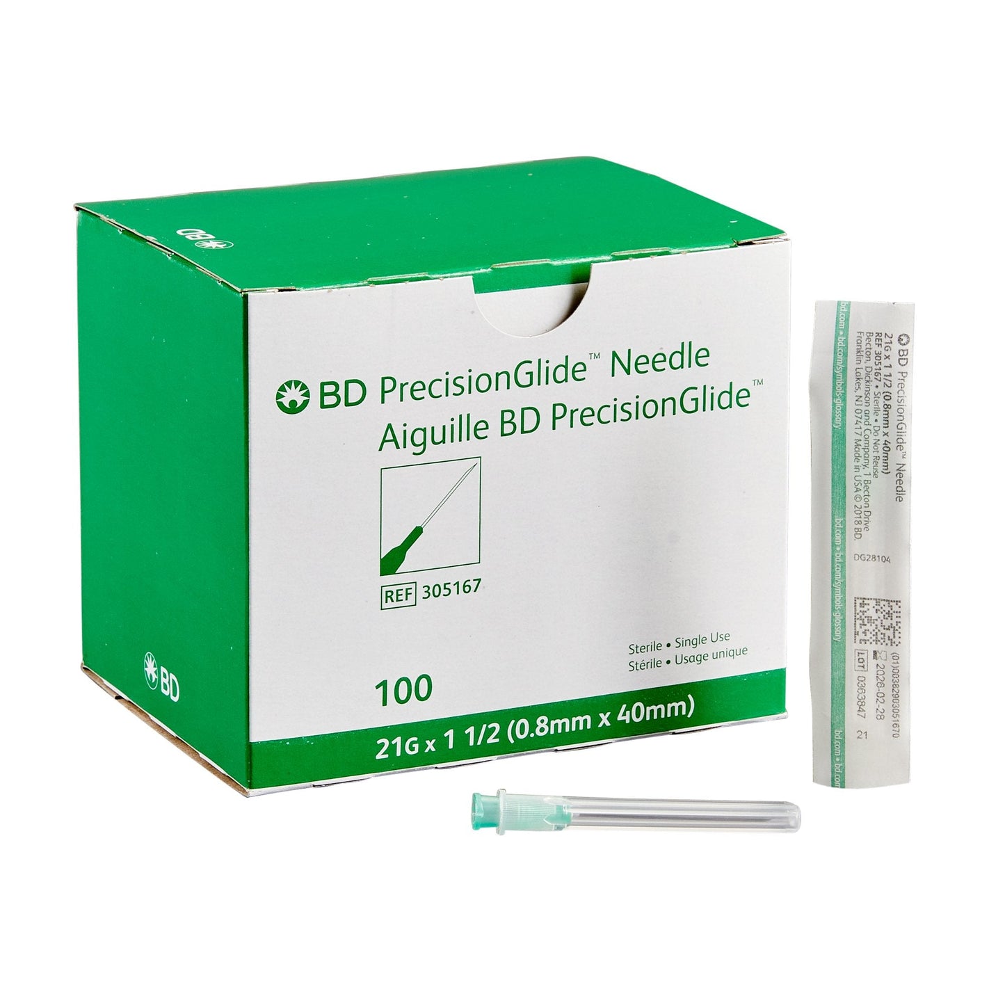 Hypodermic Needle PrecisionGlide™ Without Safety