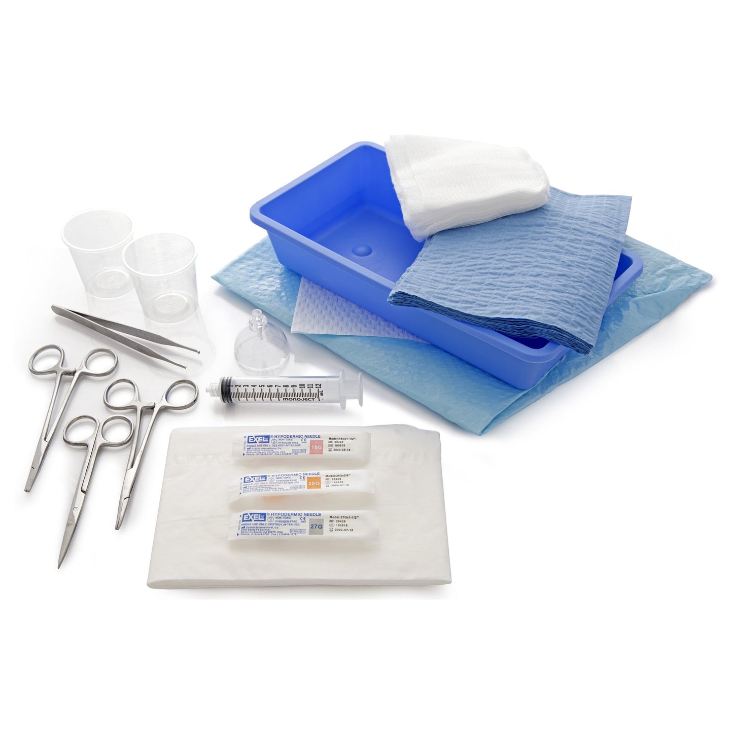 Laceration Tray McKesson Sterile - 25-2748