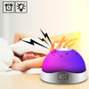 LED Table Lamp w/ Projector, Music, Alarm/Clock, Calendar & Thermostat - Medsitis
