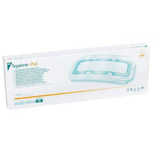 3M™ Tegaderm™ +Pad Film Dressing with Non-Adherent Pad - 3593 - Medsitis