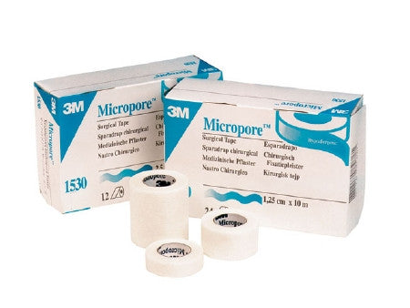 3M 6150BX Micropore Medical Tape, 1 inch x 1-1/2 Yard