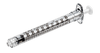 BD Luer-Lok™ 1 mL U-100 Insulin Scale Syringe - 309629 - Medsitis