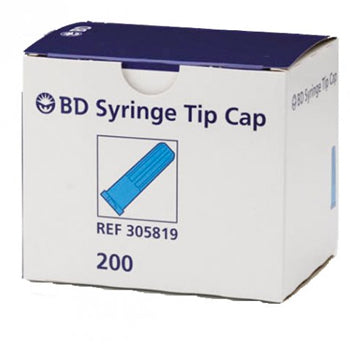 BD Luer-Lok® Sterile Syringe Tip Cap - 305819 - Medsitis