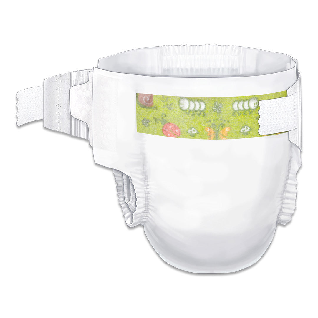 Curity™ Baby Diapers with Tab Closure Size 7 3X-Large | 80068A - Medsitis