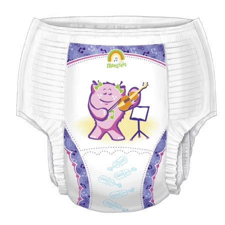 Curity™ Pull-On Youth Heavy Absorbency Training Pants Girls 3T/4T