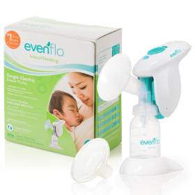 evenflo breast pump not working Evenflo® Single Electric Breast Pump Kit