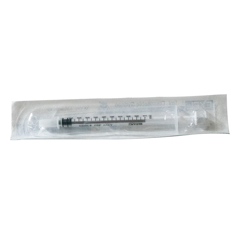50 Piece 1Ml Syringe With Needle-25G 1 Inch Needle As Shown Plastic Luer  Lock Design, Individually Sealed Packaging - AliExpress