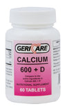 GeriCare Calcium w/ Vitamin D Supplement 200IU / 600mg - 60-747-06 - Medsitis