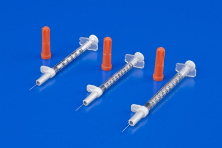 Magellan™ 1 mL 28 G x 1/2" Tuberculin Safety Syringes - 8881882812 - Medsitis