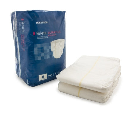 McKesson Adult Bariatric Ultra Absorbant Disposable Incontinent Brief - BRBAR - Medsitis