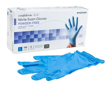 McKesson Confiderm® 4.5C Chemo Nitrile Exam Glove - 14-6 - Medsitis