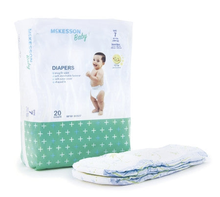 McKesson Disposable Baby Diapers 12 hr. Protection - BDSZ - Medsitis
