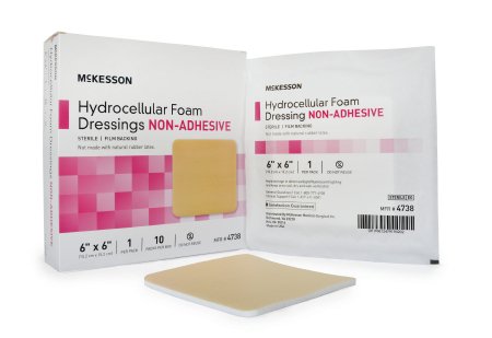 McKesson Hydrocellular Foam Dressings w/ Film Backing - Sterile - Medsitis