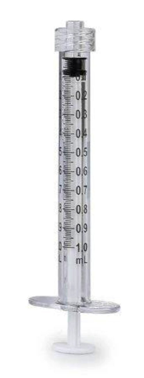 30G Luer-Lock Syringe with Hypodermic Needle Combo - 3ml
