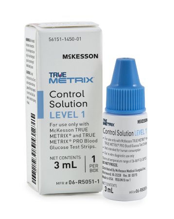 McKesson True Metrix® Pro Control Solution Level 1 - 06-R5051-1 - Medsitis