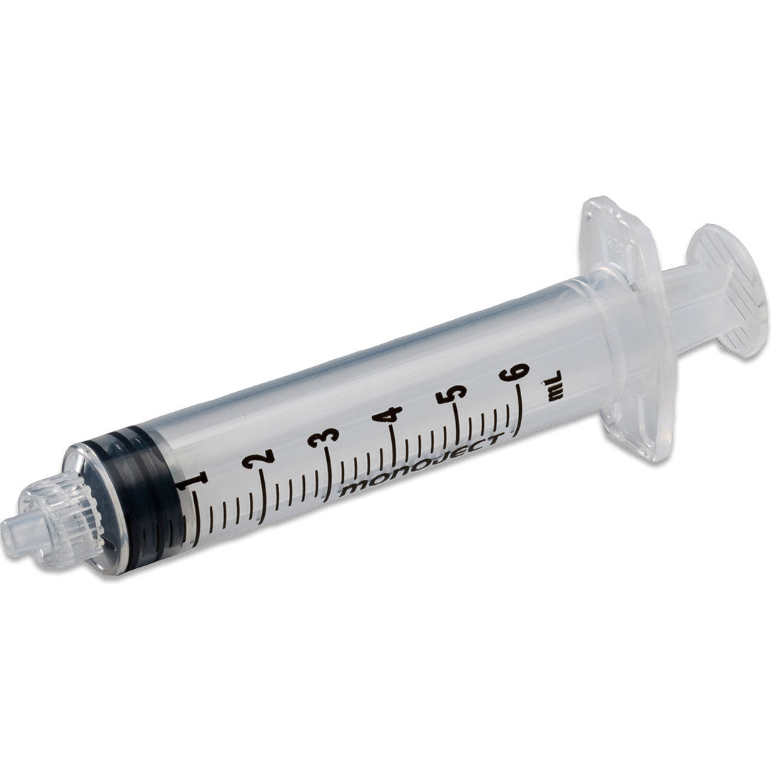 5cc (5ml) 25G x 1 Luer-Lock Syringe & Hypodermic Needle Combo (50 pack)
