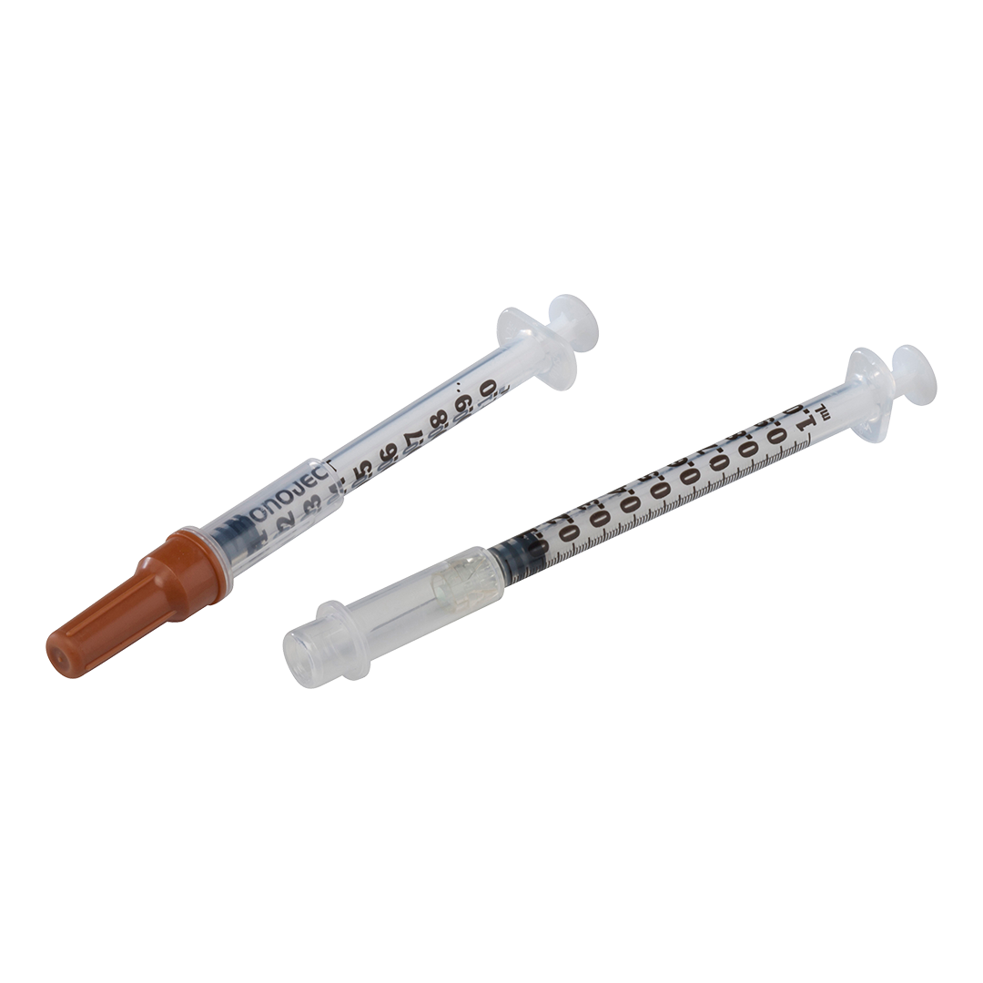 Monoject™ Tuberculin Safety Syringes - 1mL - 88815112 – Medsitis, Insulin  Needles 