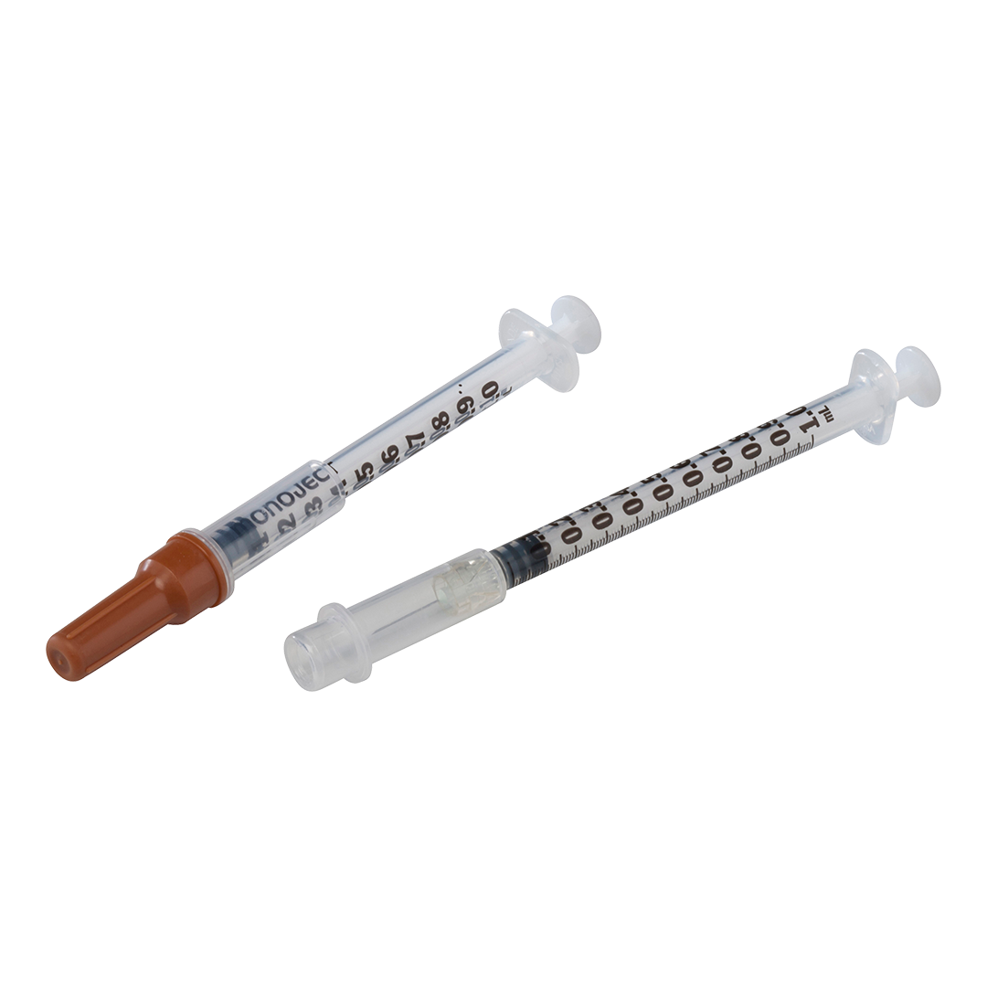 Monoject™ Tuberculin Safety Syringes - 1mL - 88815112 - Medsitis
