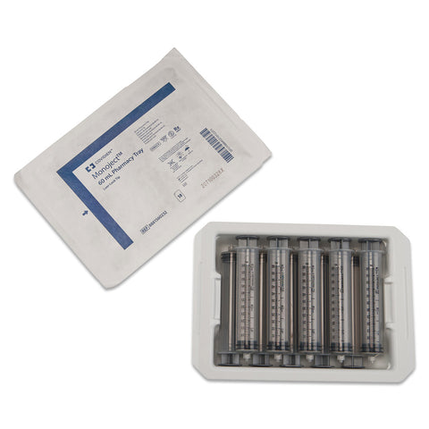 Monoject™ 60 mL Luer-Lock Tip Syringes in Pharmacy Trays - 8881560232 - Medsitis