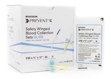 PREVENT® G Safety Winged Blood Collection Set Sterile - 16-BC2 - Medsitis