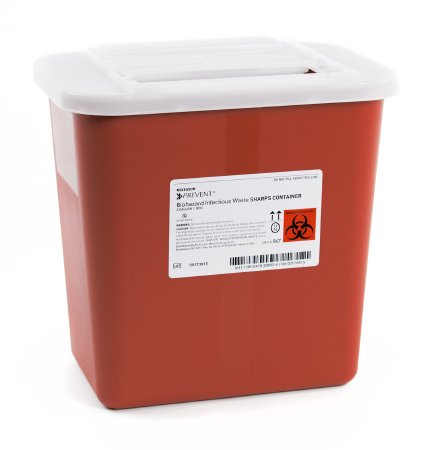 Prevent® Standard Biohazard Infectious Waste Sharps Containers - Medsitis
