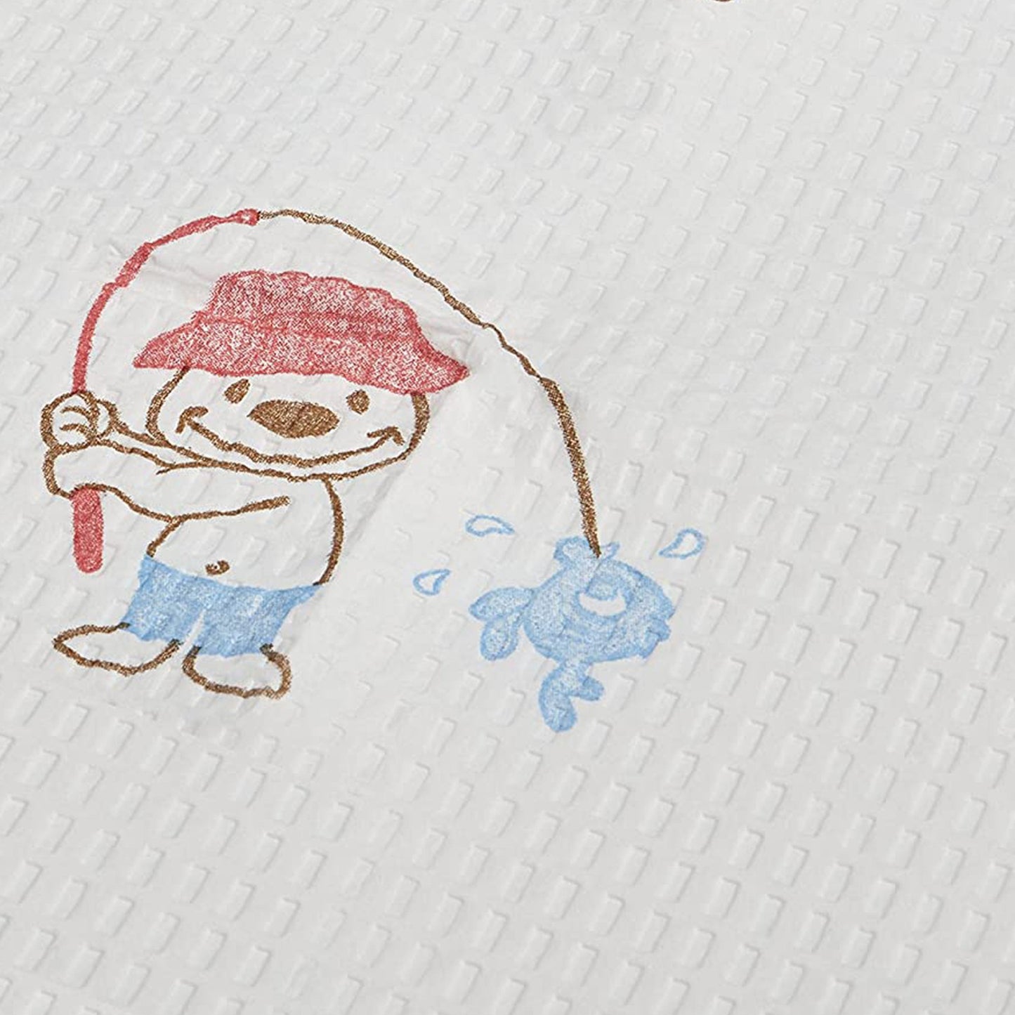 Graham Medical Products Graham Medical Nonsterile Teddy Bear Print Procedure Towel, 13-1/2 x 18 Inch 70196N, Case of 500