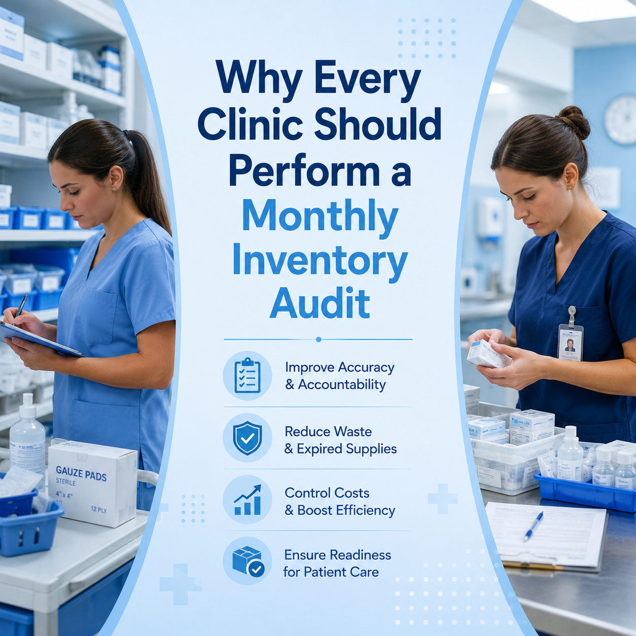 Why Every Clinic Should Perform a Monthly Inventory Audit