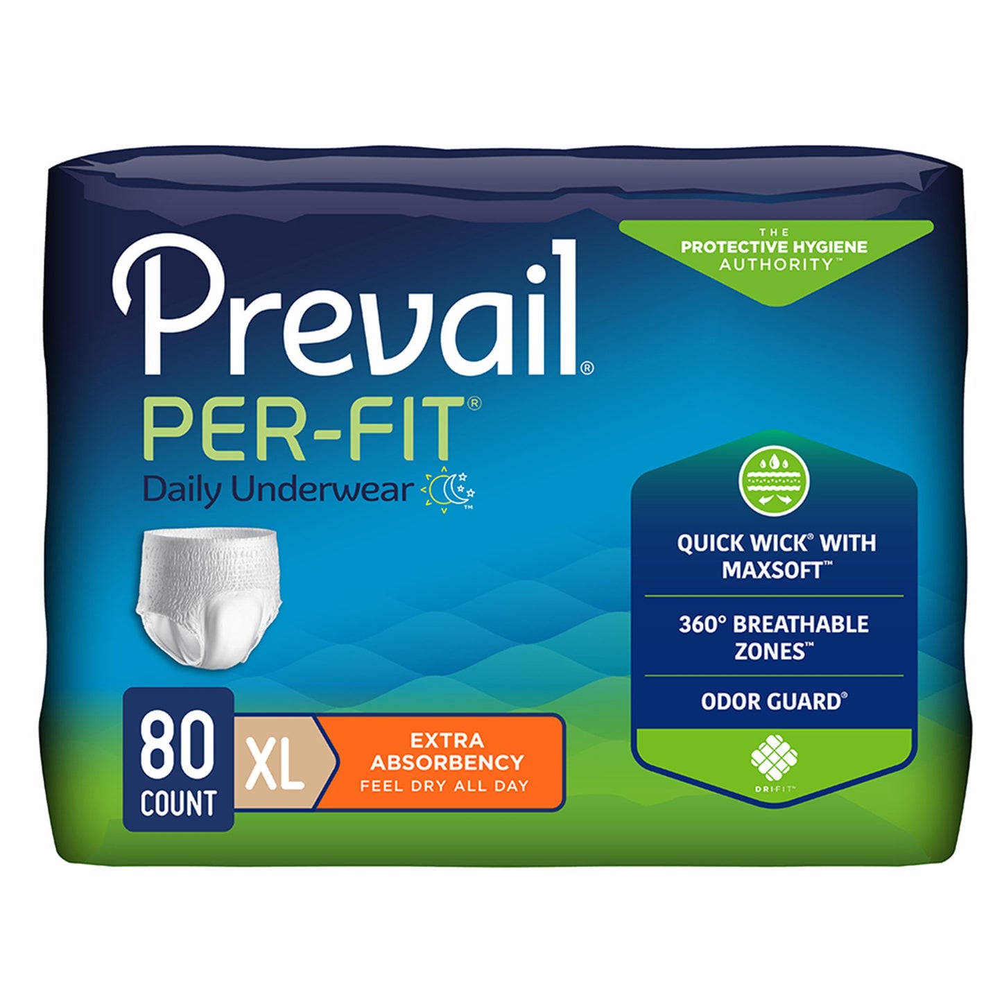 Prevail Per-Fit® Daily Underwear, X-Large PF-514/1