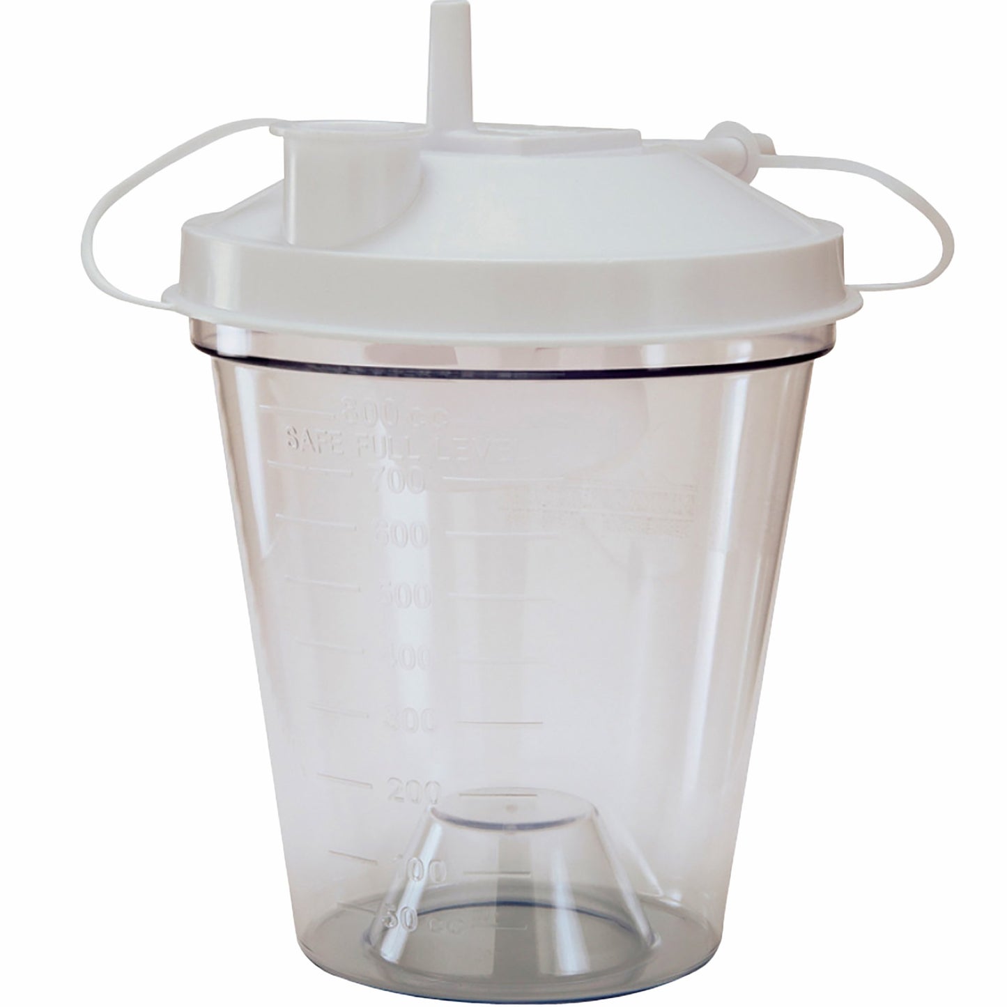 Suction Canister Drive Medical 800 mL Float Valve Shut-Off Lid - 610-48BP