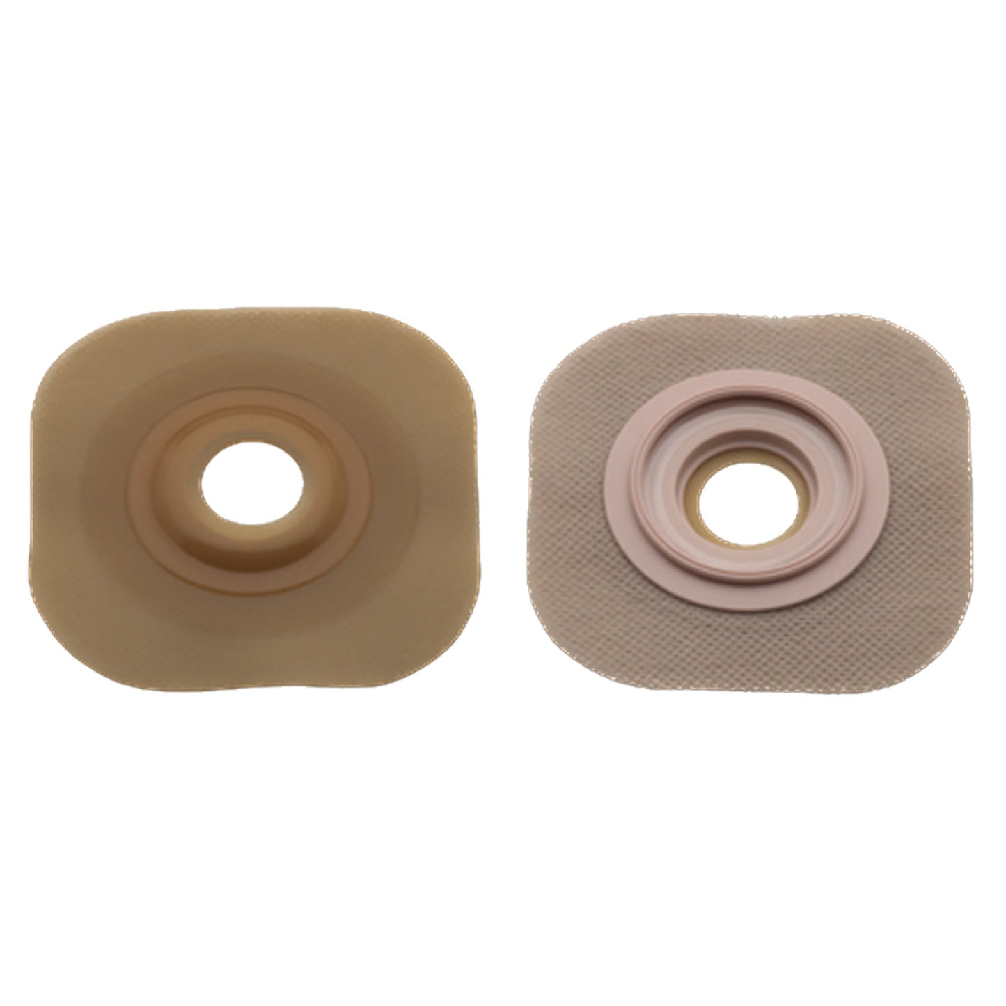 Ostomy Barrier New Image™ Flextend™ Precut, Extended Wear Without Tape 44 mm Flange Green Code System Hydrocolloid 7/8 Inch Opening - 15903