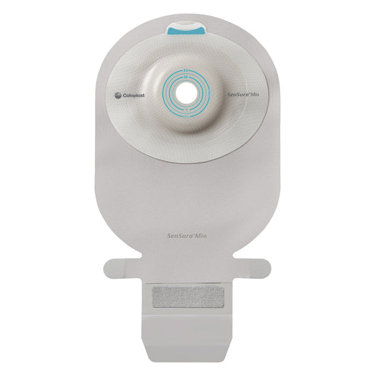 Ostomy Pouch SenSura® Mio Convex One-Piece System 11 Inch Length, Maxi Soft Convex, Trim to Fit 5/8 to 1-5/16 Inch Stoma Drainable - 16715
