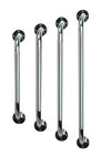Wall Grab Bar drive™ Chrome Finish Knurled Steel - 12116-3