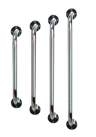Wall Grab Bar drive™ Chrome Finish Knurled Steel - 12116-3