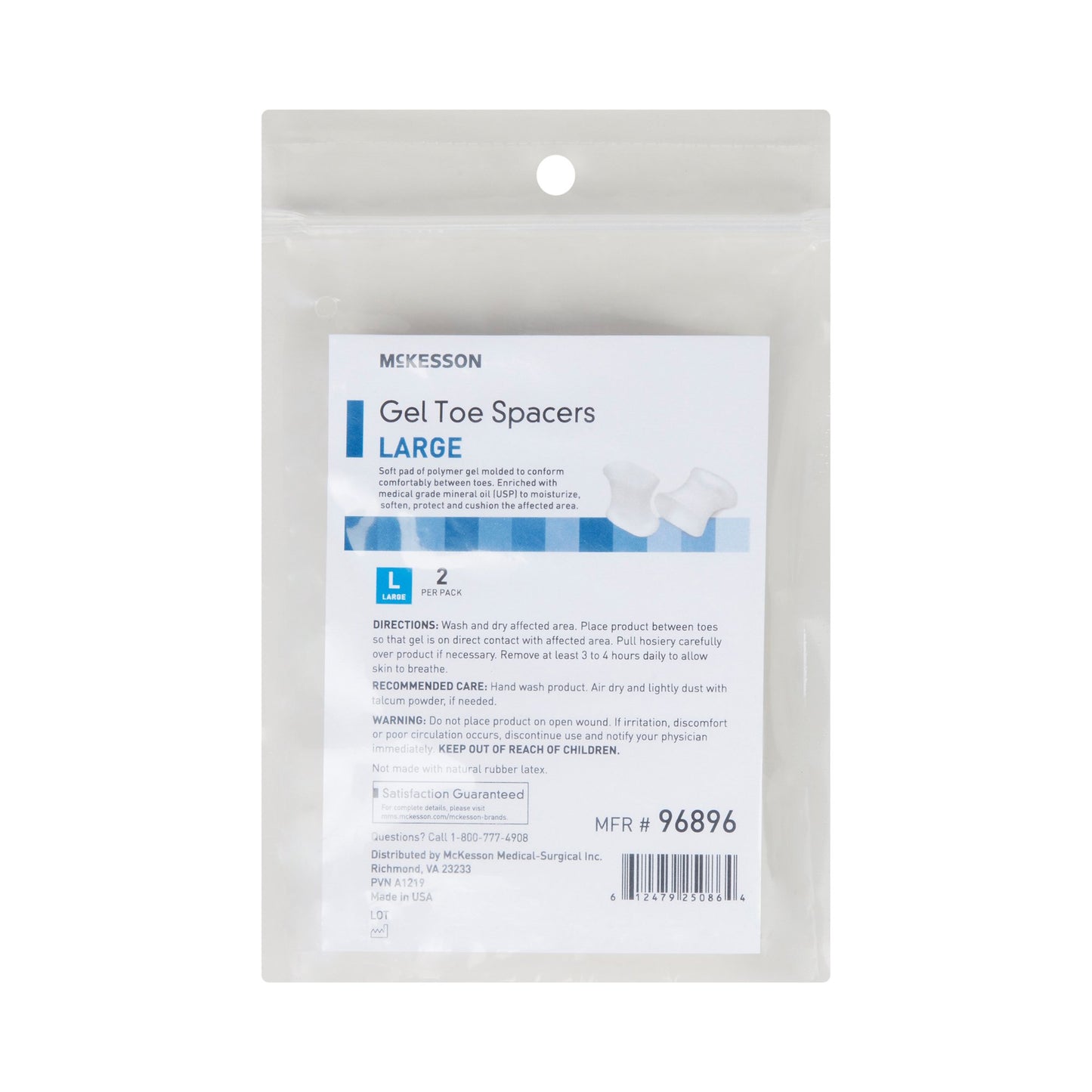 Toe Spacer McKesson Large - 92714