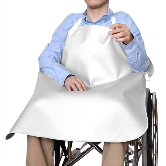 New York Orthopedic NYOrtho Smoker's Apron, 30 x 34 in., White 9530, 1 Each