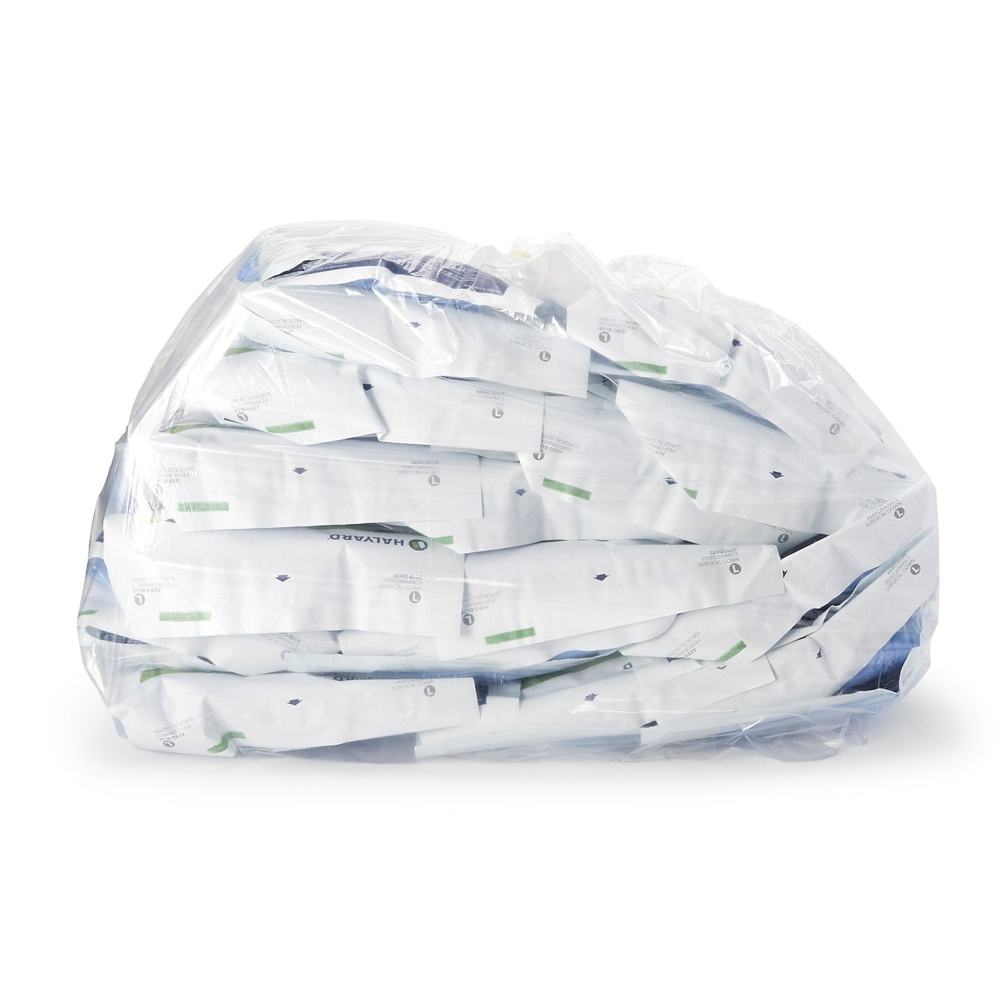 O&M Halyard Inc AERO BLUE Surgical Gown with Towel, Large 41733, 1 Each