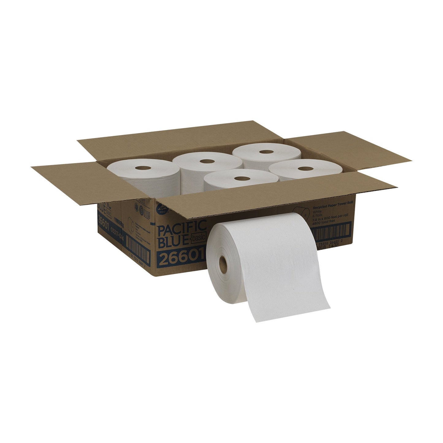 Paper Towel Pacific Blue Basic™ Hardwound Roll 7-7/8 Inch X 800 Foot - 26601