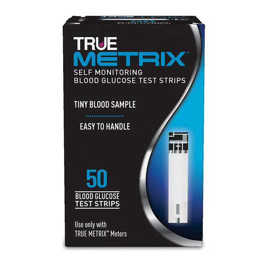 Blood Glucose Test Strips TRUE METRIX® 50 Strips per Pack - R3H01-350