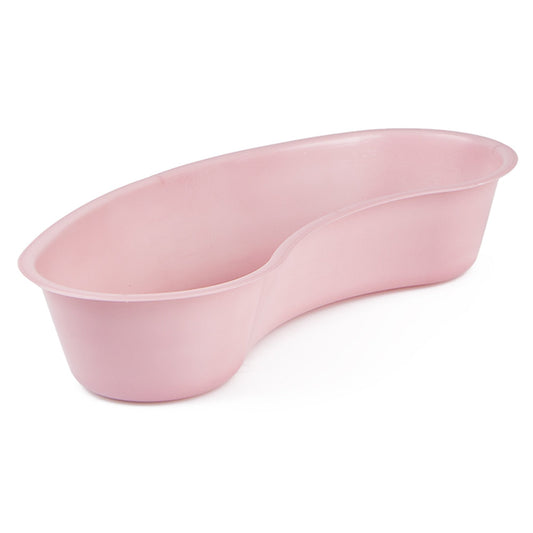Emesis Basin Medegen Dusty Rose 20 oz. Plastic Single Patient Use - H310-10