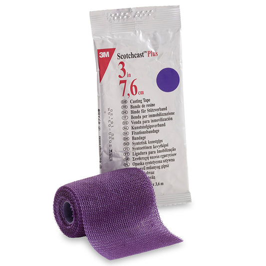 3M™ Scotchcast™ Plus Purple Cast Tape, 3 Inch x 4 Yard 82003U