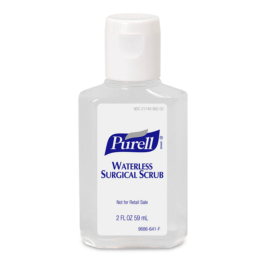 Waterless Surgical Scrub Purell® 2 oz. Bottle 70% Strength Ethyl Alcohol NonSterile - 9686-24