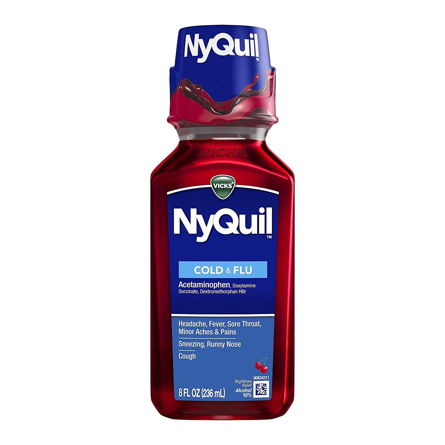 Vicks NyQuil Cold & Flu Liquid 37000080808