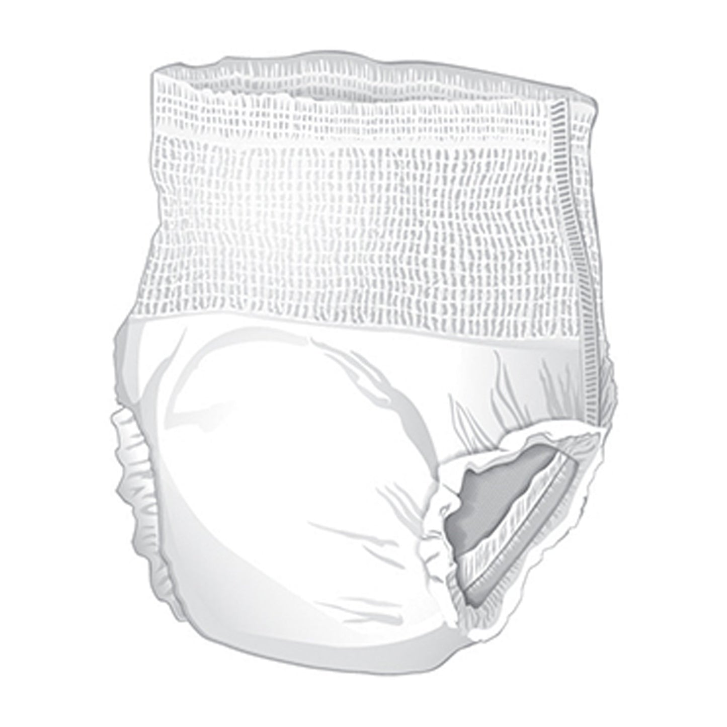 McKesson Classic Light Absorbency Incontinence Underwear, Medium UWEMD