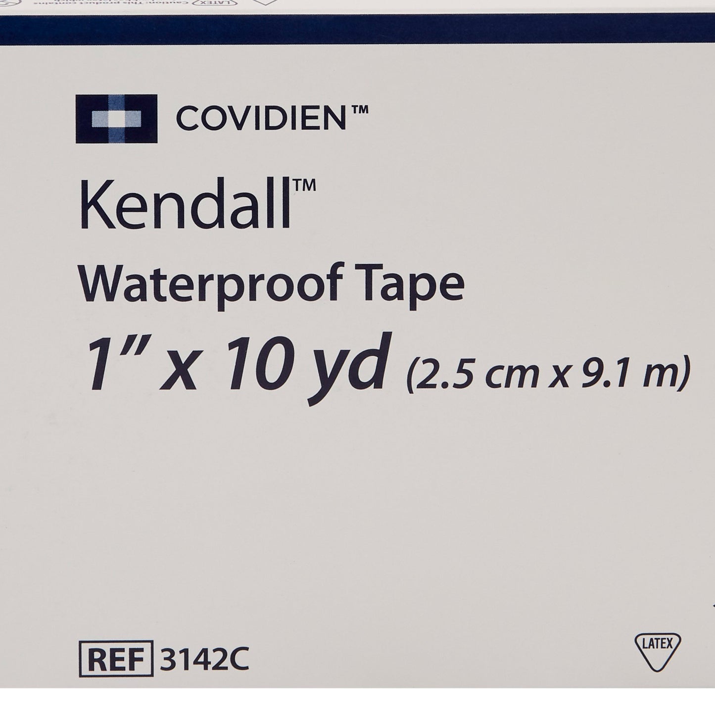 Kendall™ Cloth Medical Tape, 1 Inch x 10 Yard, White 3142C