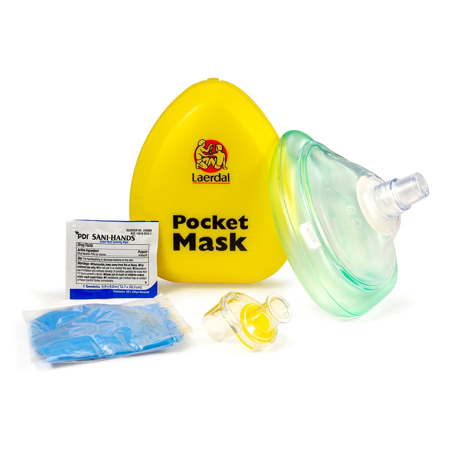 Laerdal® Pocket Mask™ CPR Face Mask Kit - 82001133